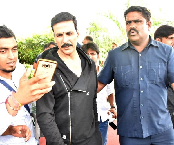 Akshay kumar shoot in Lucknow.