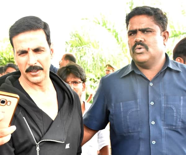 Akshay kumar shoot in Lucknow.