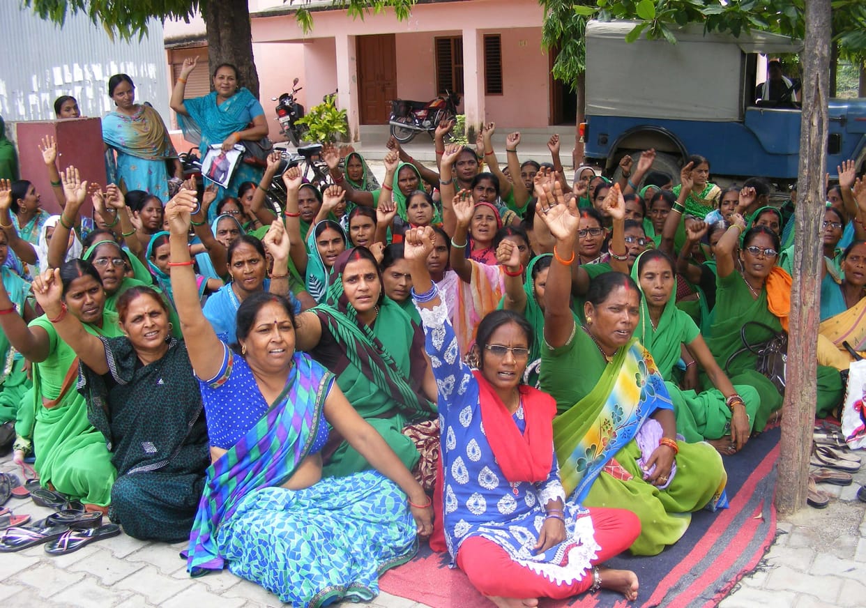 Anganwadi workers encompass