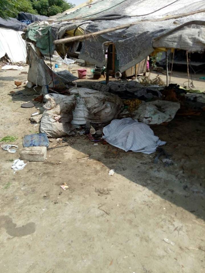 big blast in hoshiarpur junk shop, two people died on the spot