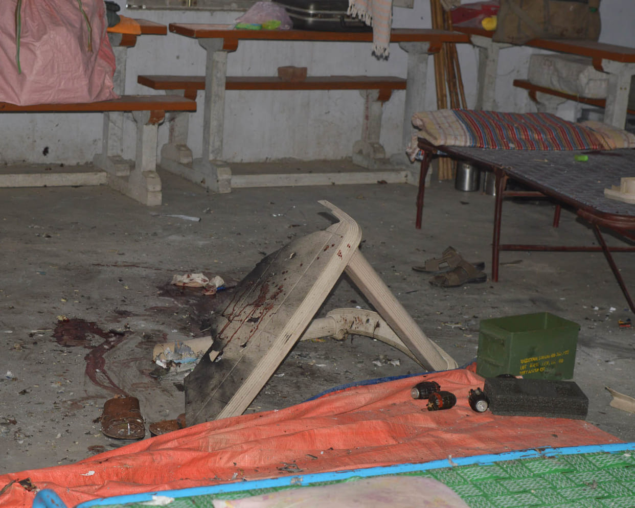 blast in PAC camp 