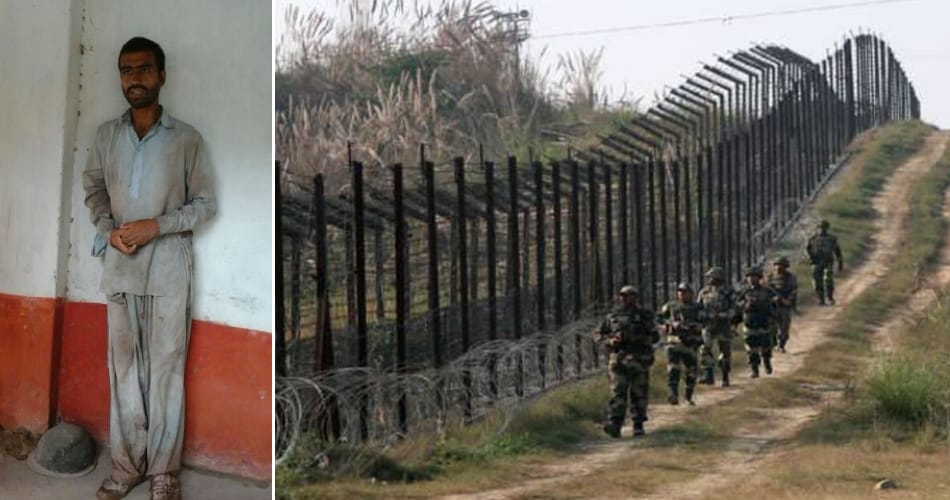 border infiltration Pakistani man arrest, Pakistani currency was recovered