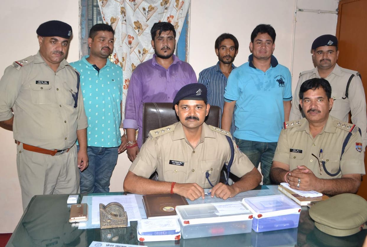 two accuse arrested for alleged extortion of businessman