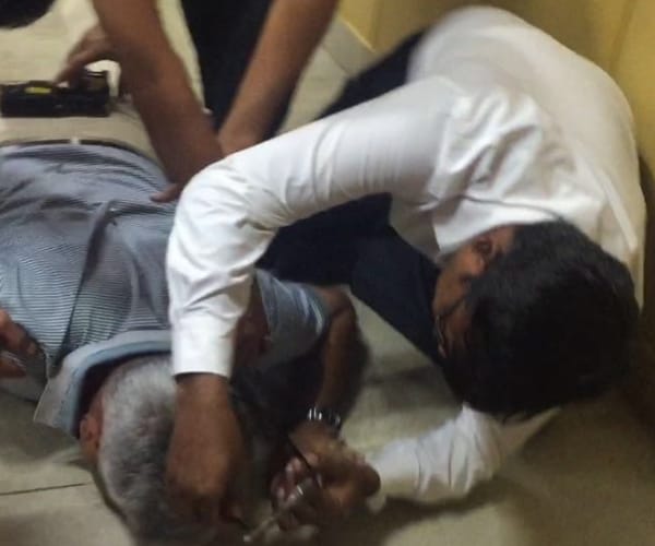 DGP javeed ahmad takes teaser shock   on himself.