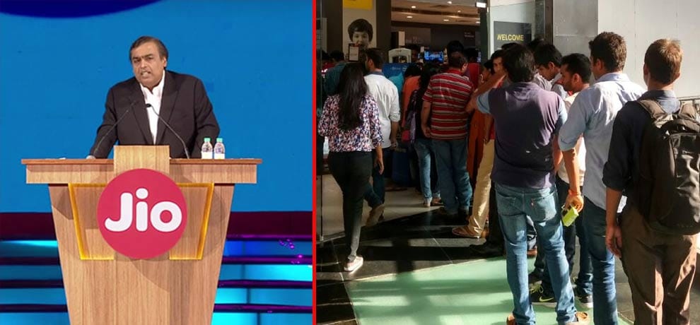 Black market start for Reliance jio, sim sold from 300 to 1500