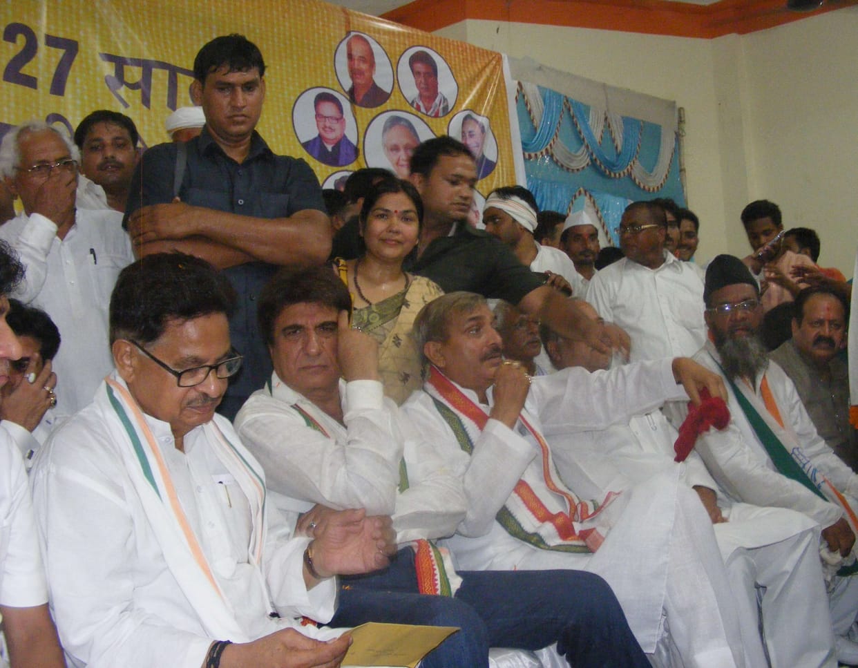 SP, BSP, BJP, nothing from the public