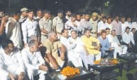 bjp workers meeting, virendra singh, raily prepration, kaithal