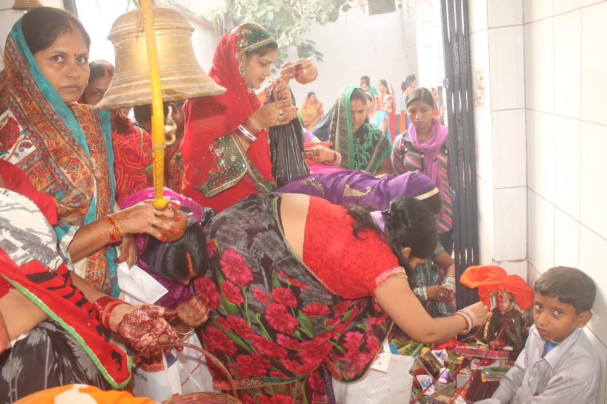 By observing the life of the husband wished