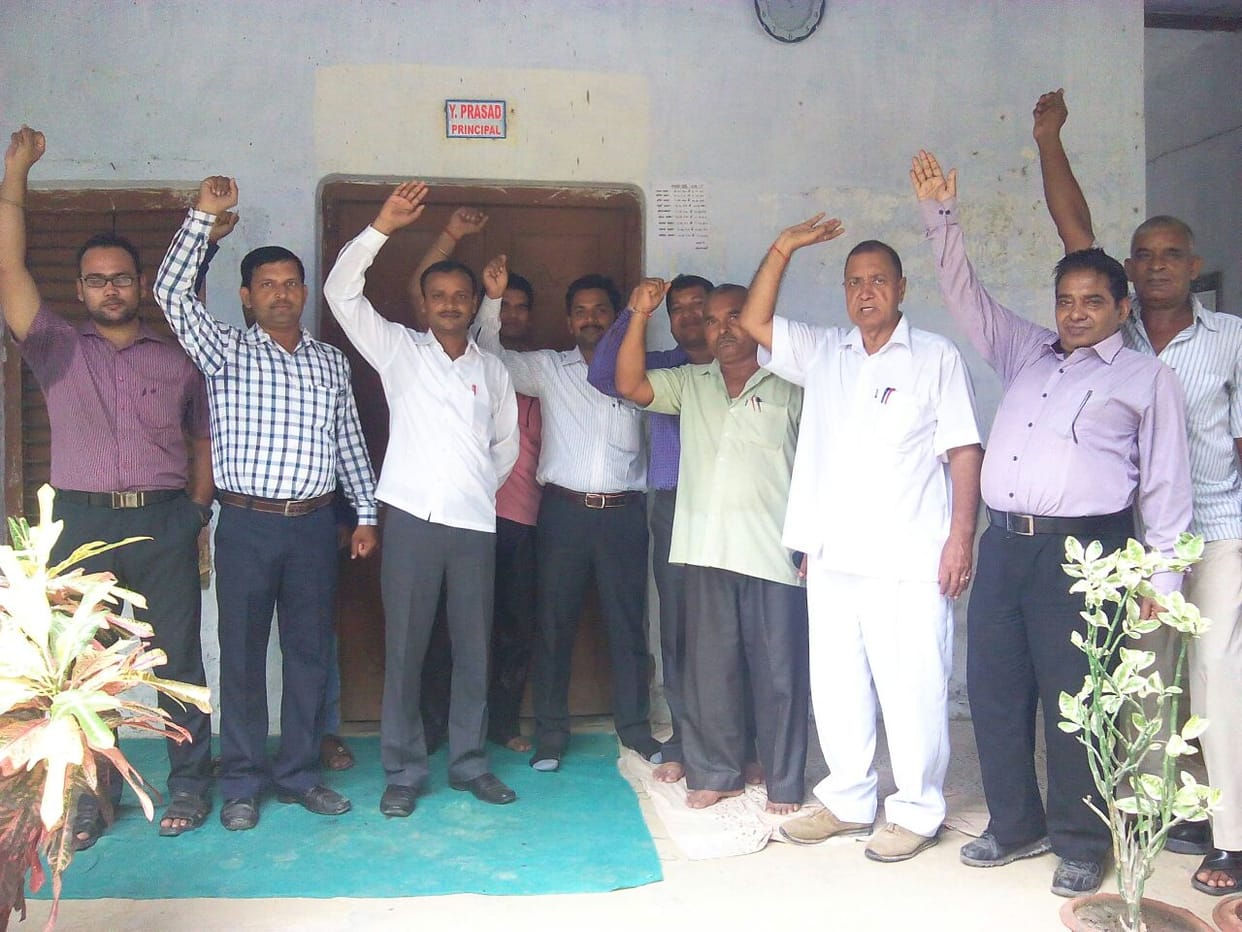 teachers loked headmaster room