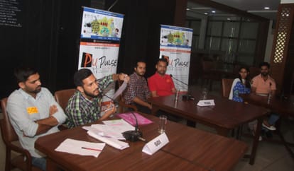 punjab university student council election candidates open house debate in press club