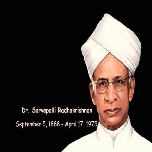 profile of dr. Sarvepalli Radhakrishnan