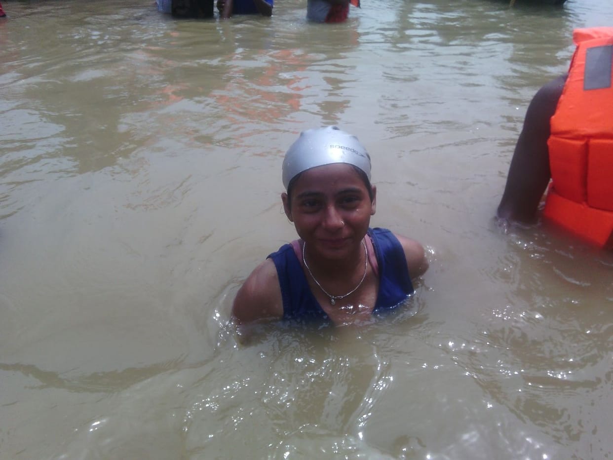  My goal is to win Olympic gold in swimming