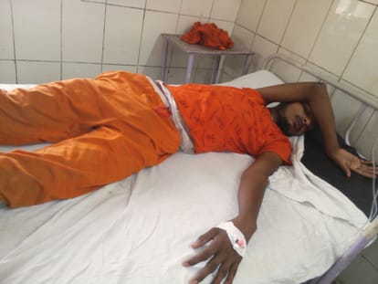  One died in stampede in gonda.