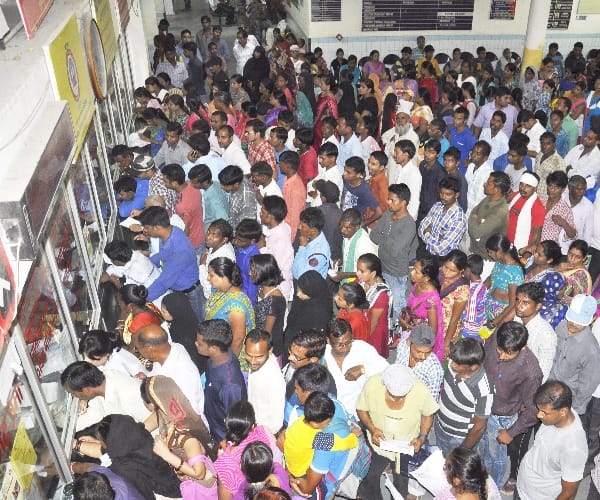strike in hospitals in Lucknow.