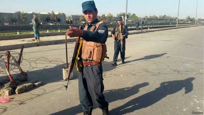Blast in Kabul , killing at least 24