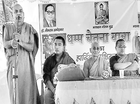 Consciousness is welcome to visit the Buddhist monk