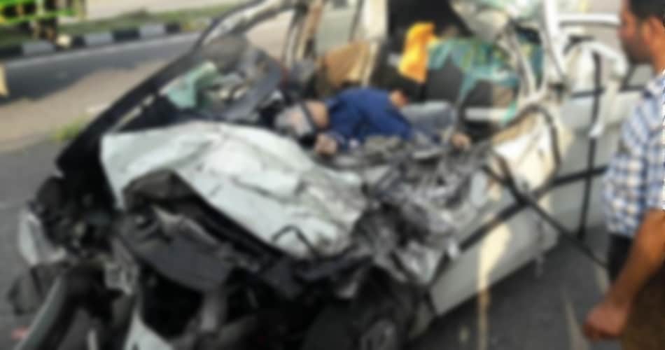 delhi family three people died in road accident in khanna of punjab, returning from marriage
