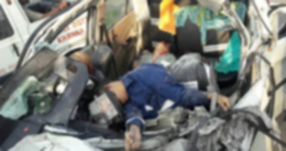 delhi family three people died in road accident in khanna of punjab, returning from marriage