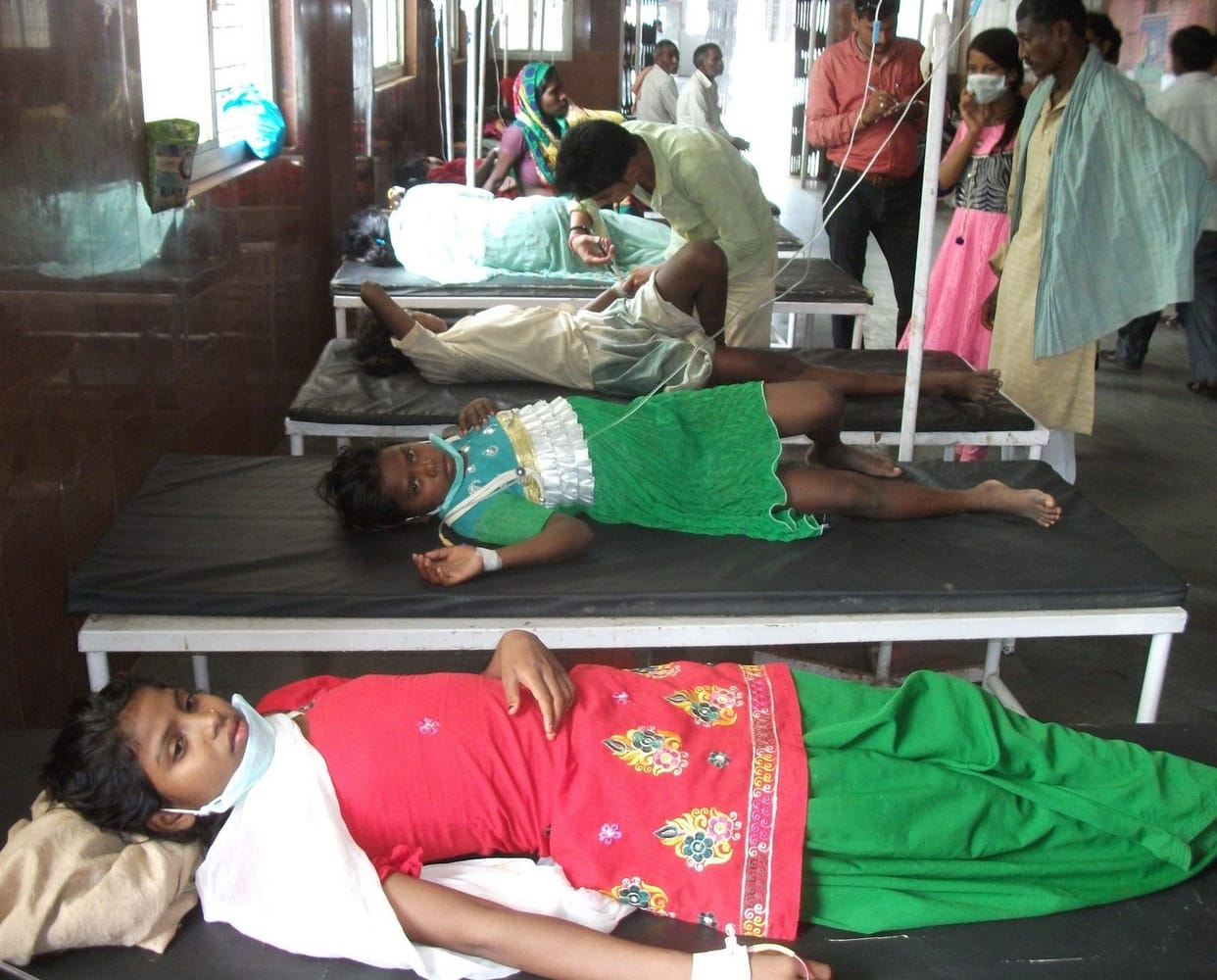 12 students ill from contaminated water