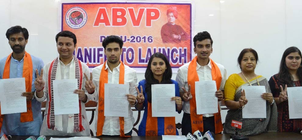 DUSU polls: ABVP declaration issued