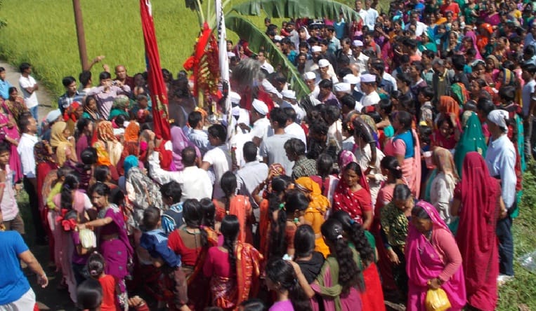 Nanda Devi Fair Melarthion had arrived in large numbers to enjoy the