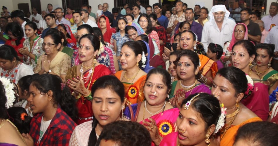 Ganesh festival, Chandigarh, Aarti, hundreds of people, Punjab governor Kaptan singh Solanki