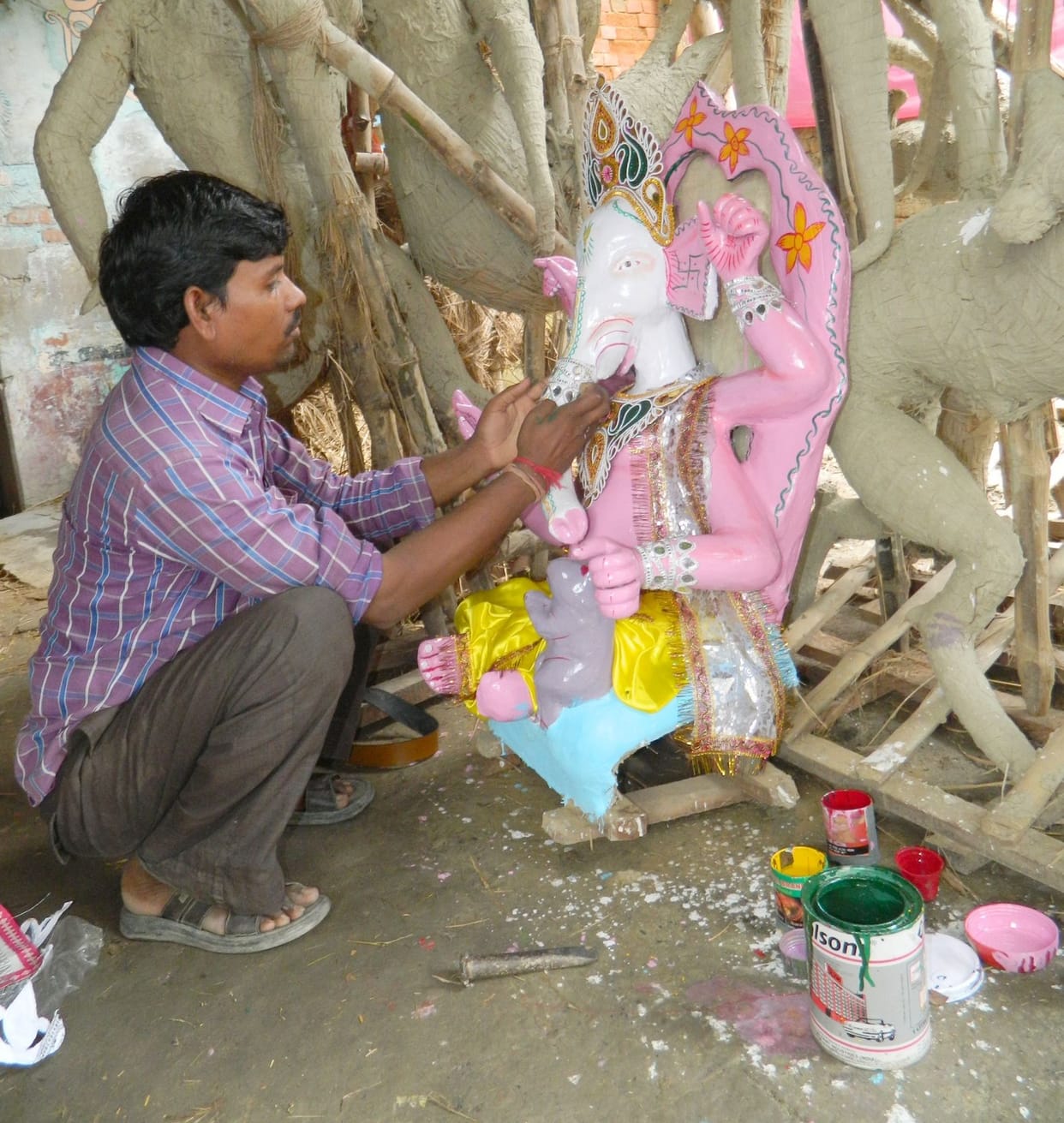 Ganpati Bappa will come today, indian culture