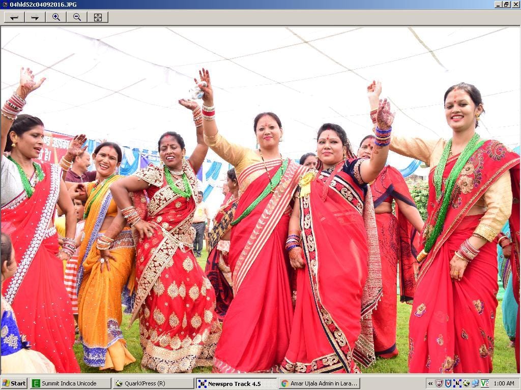 Women carry the same culture