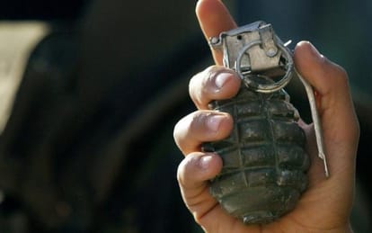grenade blast in College campus