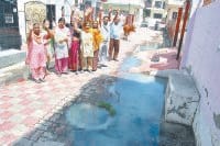 water logging, siverej, people, kaithal