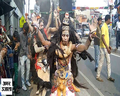 procession on Ganesh chaturthi in Dehradun