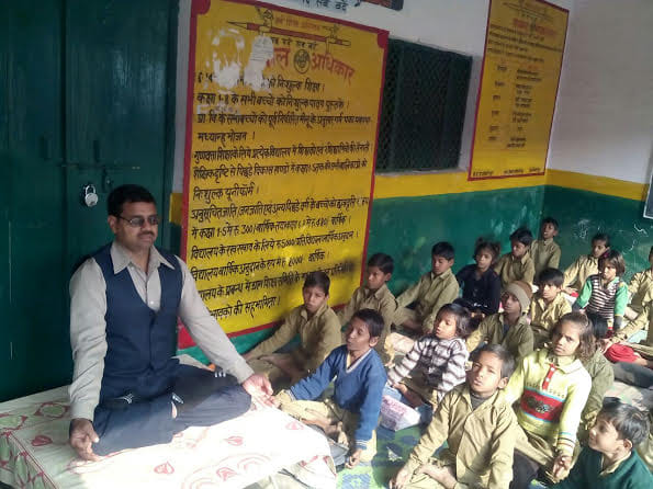 teacher's day celebration in mathura