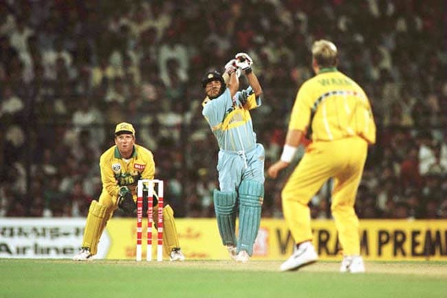 Sachin Tendulkar 1st Hundred in One Day Cricket