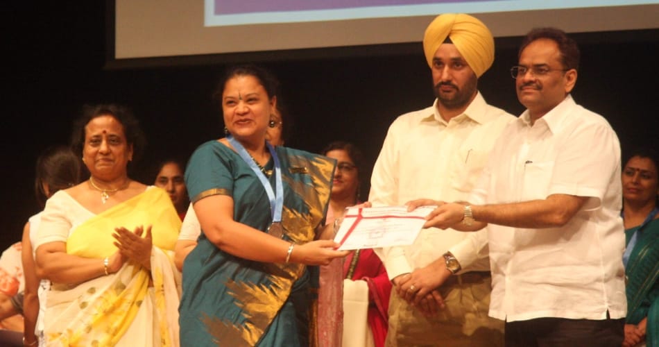 chandigarh teachers special honour in teachers day award ceremony in tagore theatre