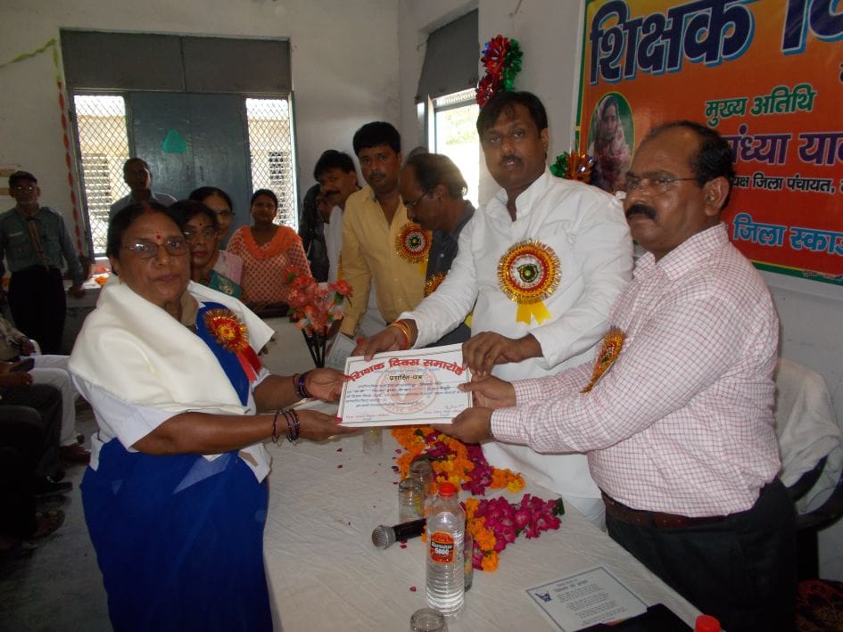 Students played the role of teachers