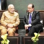 PM Modi raises Scorpene data leak with Francois Hollande