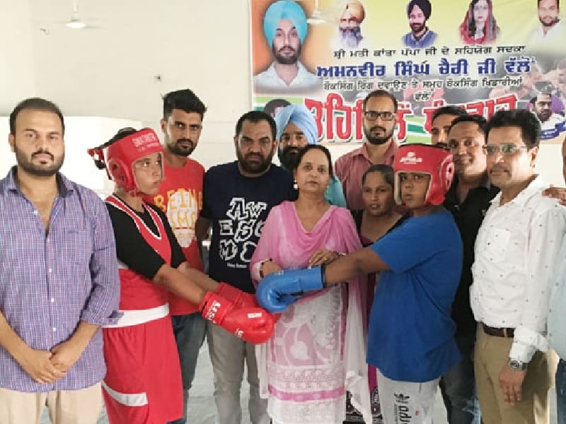 Punjab School boxing games, boxing district, attended by three hundred boxers, Sunam, Sangrur