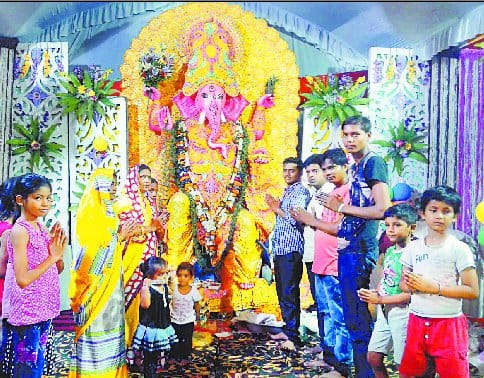 Ganpati puja