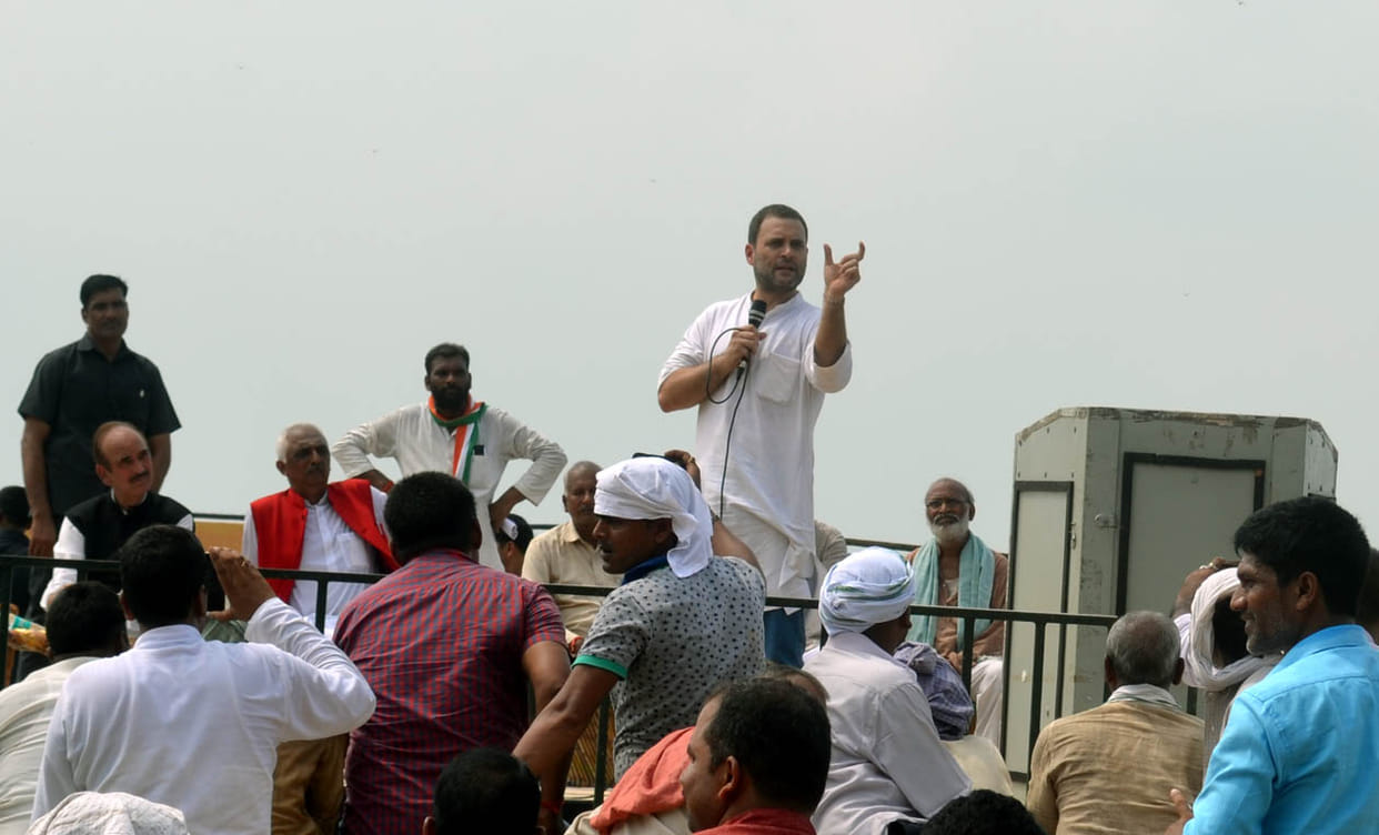 "Congress is fighting for the farmers'