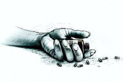 Another, Farmer commit, suicide, due to, bank loan