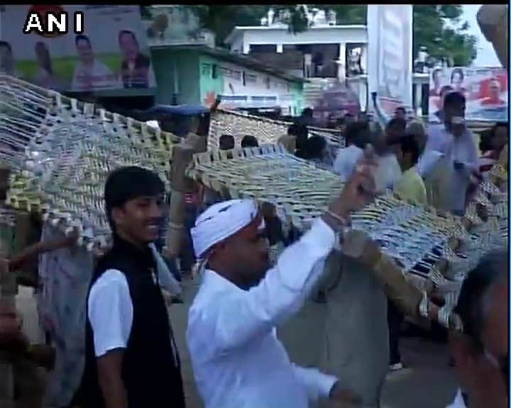 kisan yatra and khat varta of Rahul gandhi