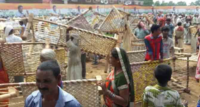 kisan yatra and khat varta of Rahul gandhi