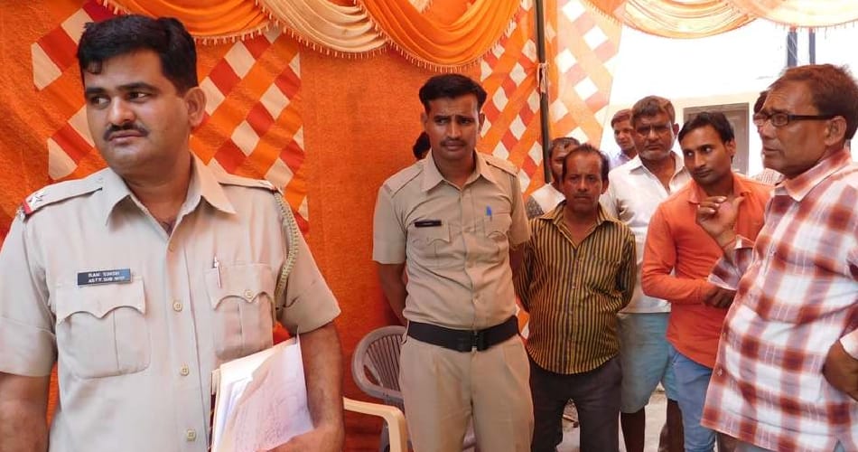 mother committed hanging suicide with three years old son, but mother died son saved