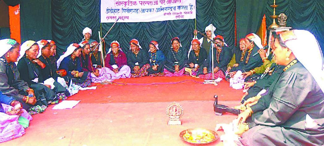 Nanda with attractive tableau Festival