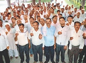 lekhpal candle march