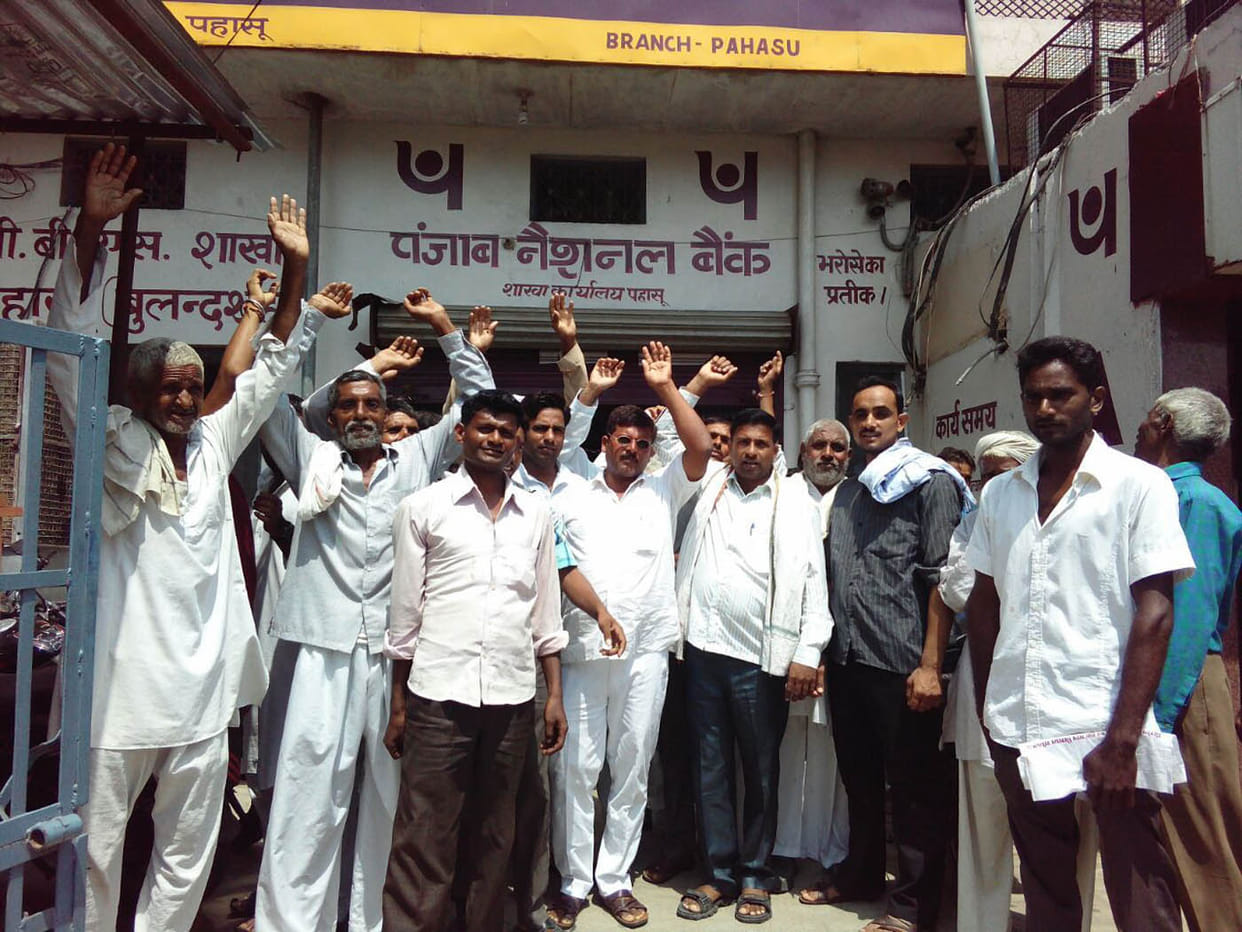 Furore over PNB Farmers Branch