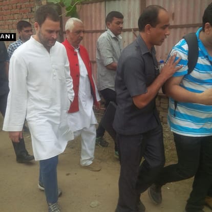 Rahul Gandhi kisan yatra and khat varta live updates