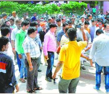 reports against including BJP leaders ,10 named and 100 unidentified