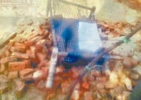 jind, harayana, crime news,roof fall, two person injured, admit in hospital,   harayana