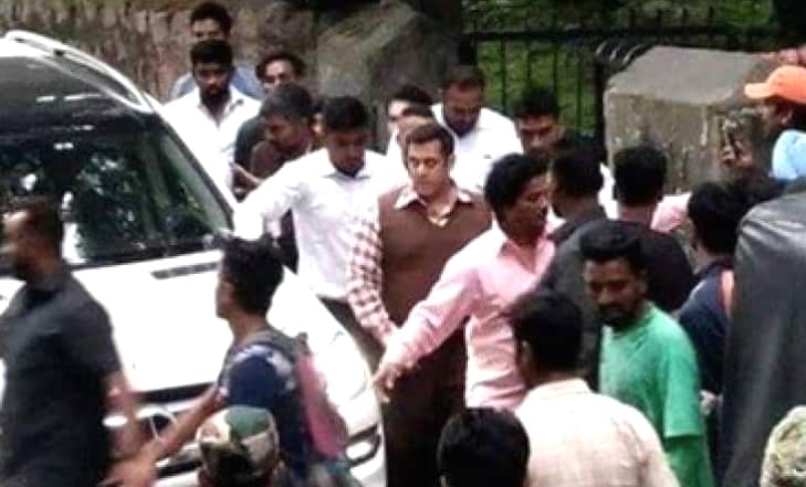 Salman Khan at Manali, Shooting for film tubelight.